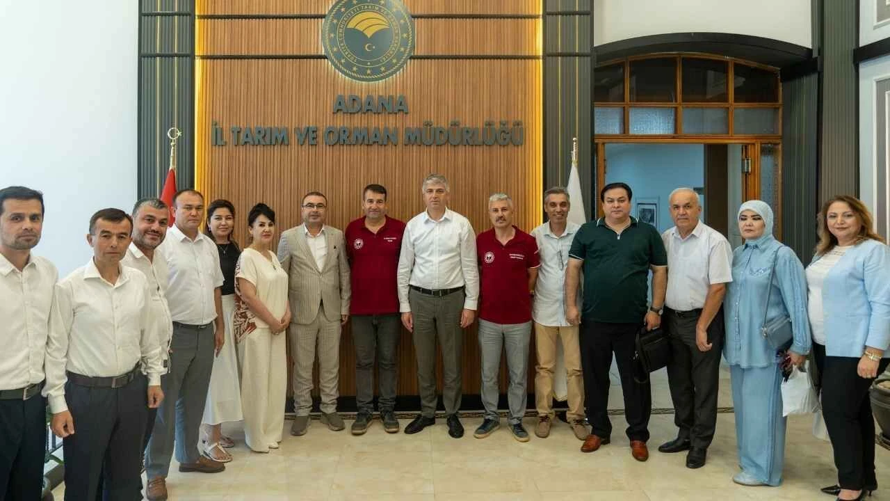 Özbekistanlı akademik heyetten Adana İl Tarım ve Orman Müdürlüğü’ne ziyaret