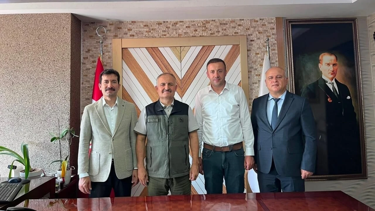 Tahsin Etli, Orman Mühendisleri Odası heyetini ağırladı