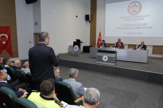 Vali Mustafa Yavuz, Çukurova’nın sorunlarını muhtarlarla görüştü