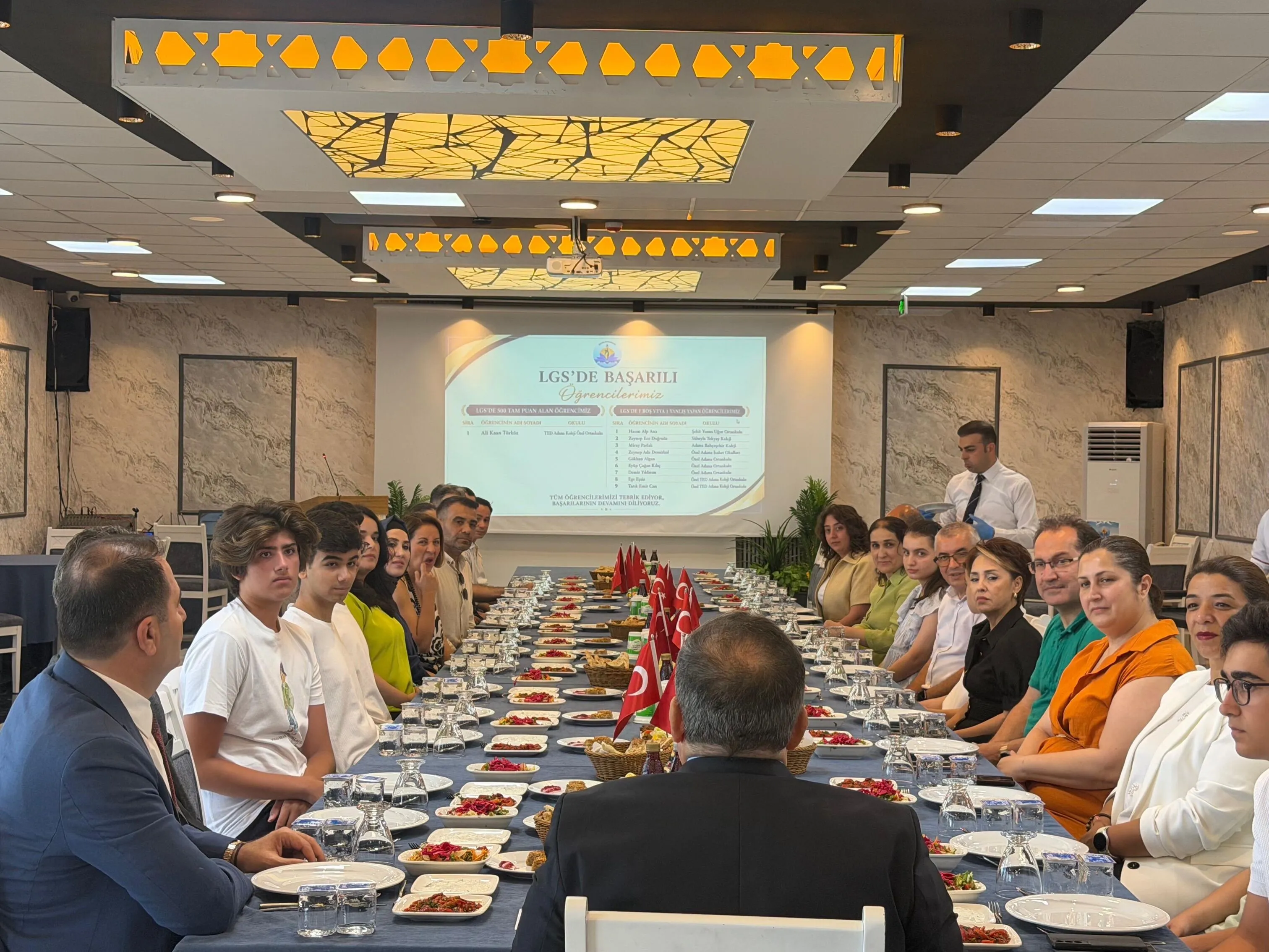 Seyhan’ın LGS gururları Öğretmenevi’nde ağırlandı