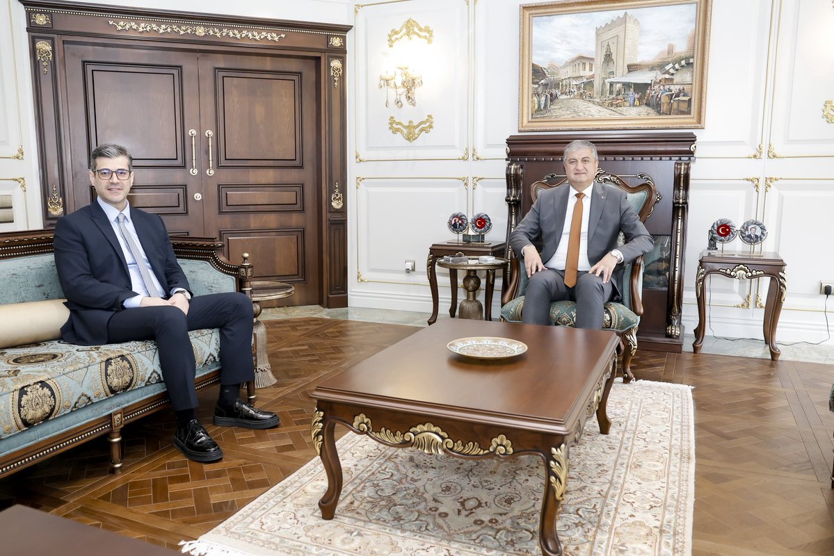 AK Parti Adana İl Başkanı Özkan’dan Vali Yavuz’a ziyaret