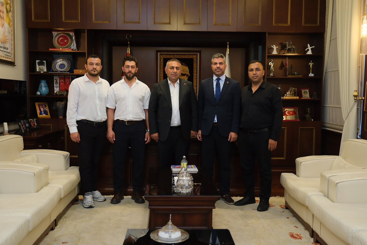 Güngör Geçer, Veteriner Hekimler Odası heyetini ağırladı