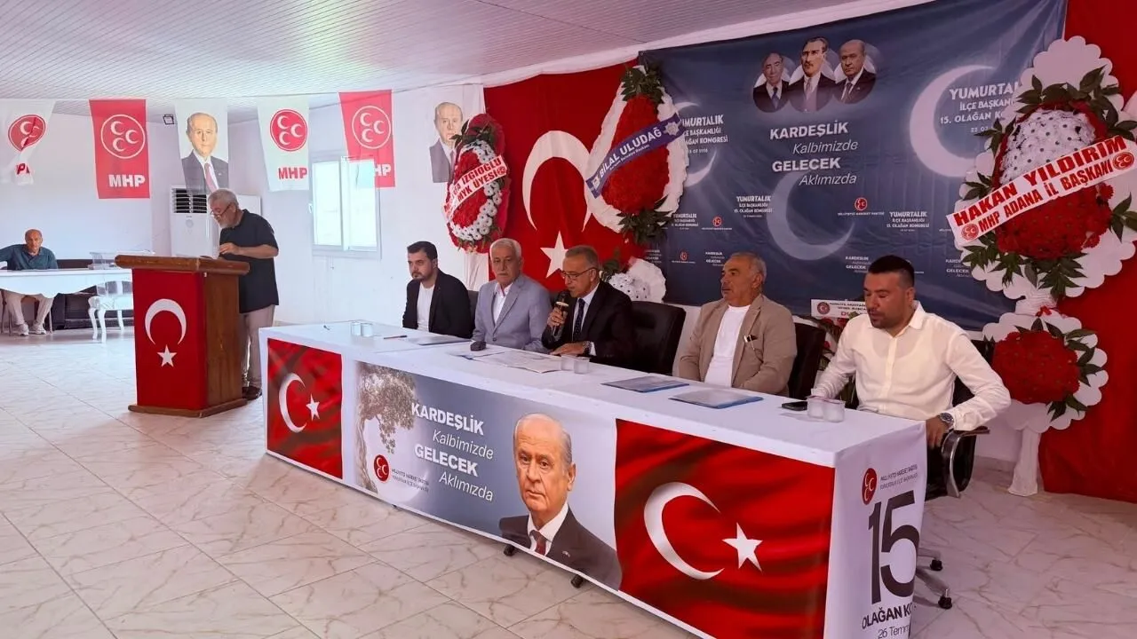 MHP Yumurtalık 15. Olağan İlçe Kongresi gerçekleştirildi
