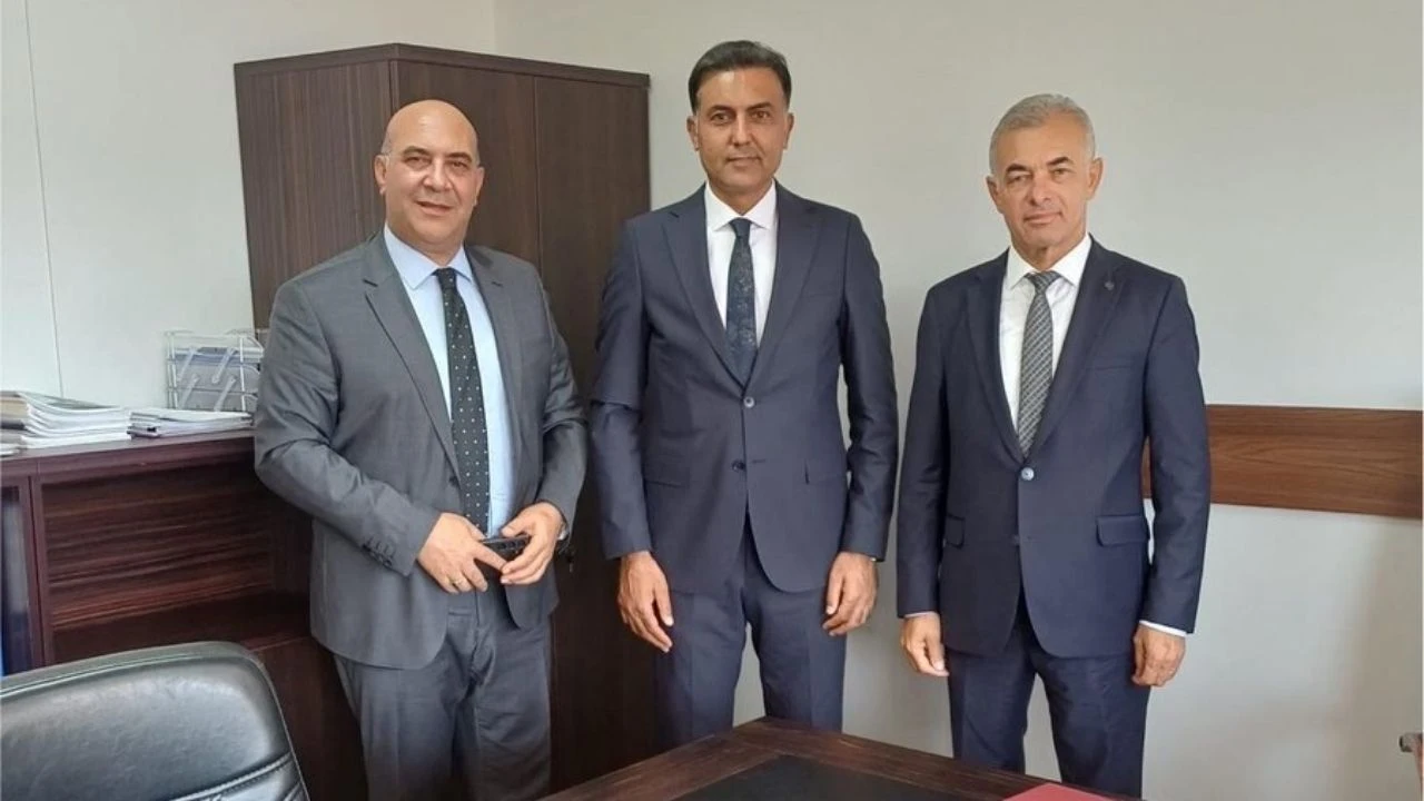 Aras’tan Murat Bilal’e hayırlı olsun ziyareti