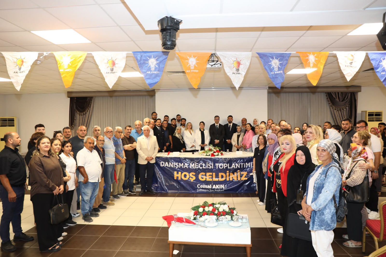 AK Parti Çukurova Teşkilatı 80. Danışma Meclisi Toplantısı’nı yoğun katılımla gerçekleştirdi