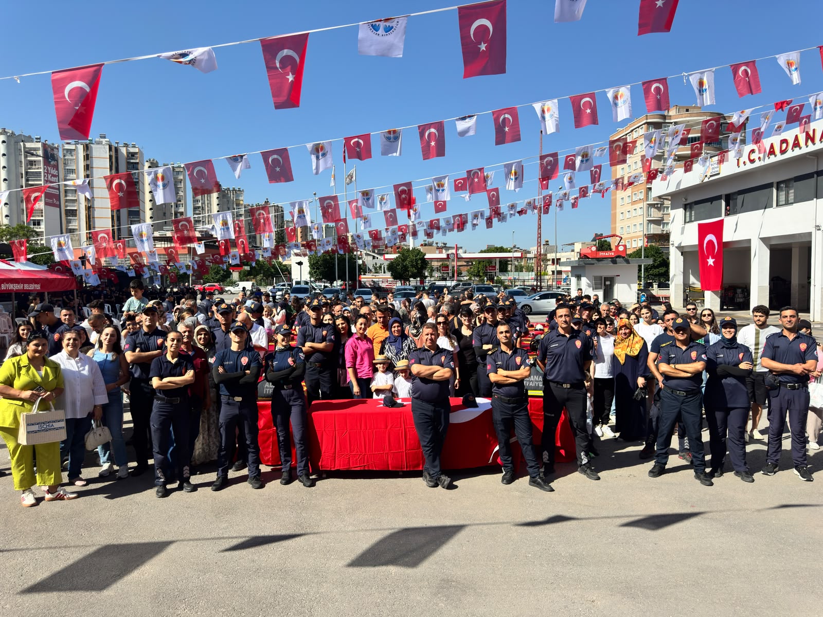 Adana’da itfaiye erleri yemin ederek göreve başladı