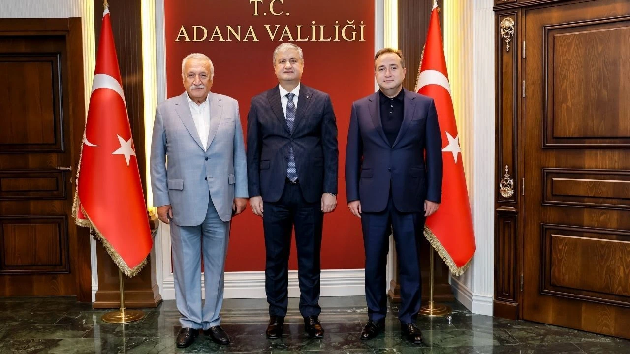 Mehmet Ağar ve Zülfü Tolga Ağar’dan Vali Yavuz’a ziyaret