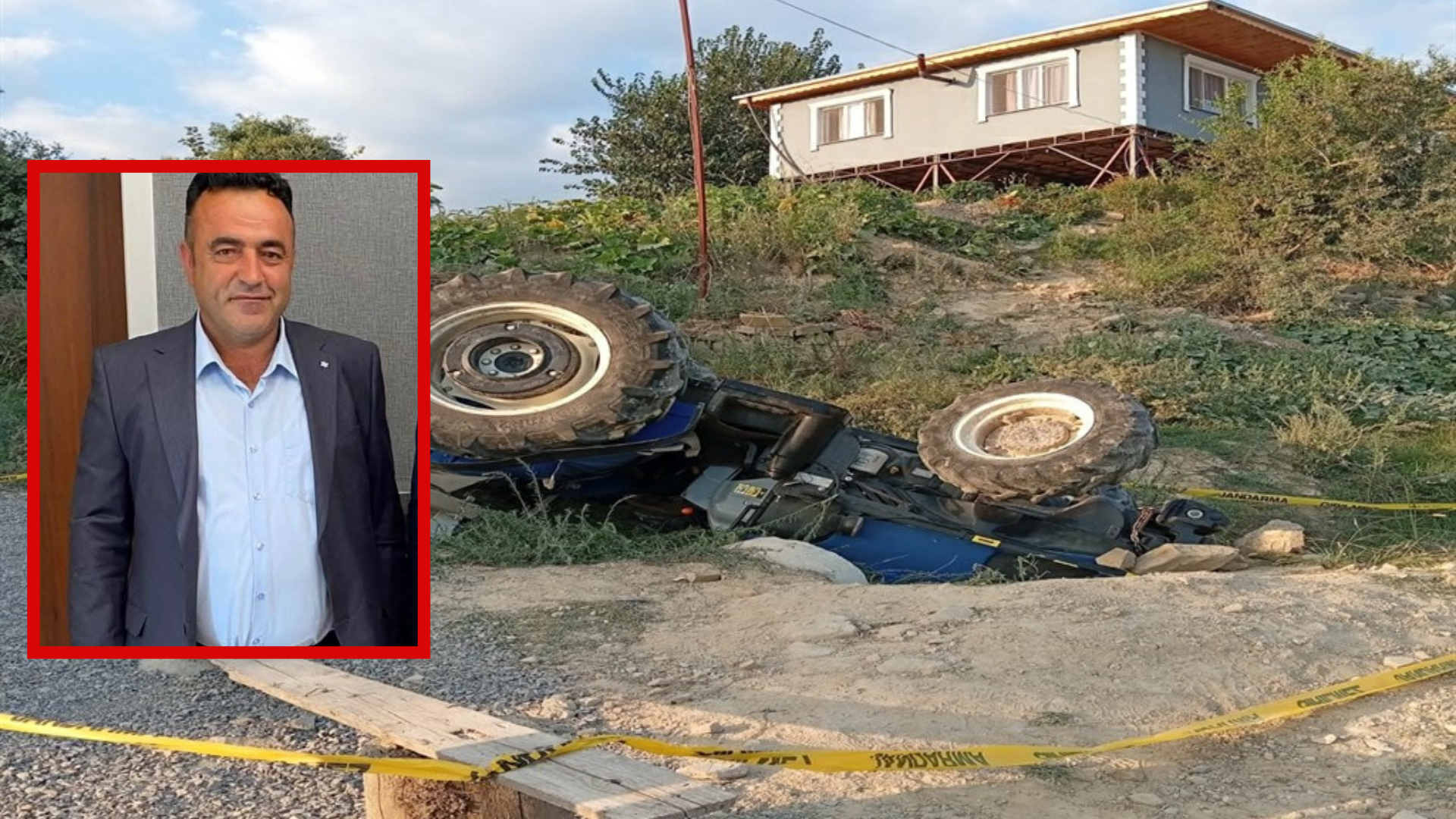 Kozan’da traktörün altında kalan muhtar hayatını kaybetti