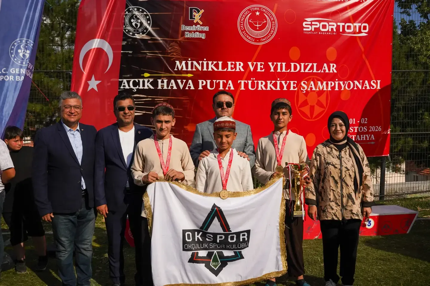 Adana’nın minik okçuları Türkiye şampiyonu oldu