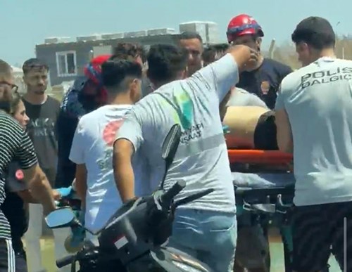 Adana’da sulama kanalına düşen kişi hastaneye kaldırıldı