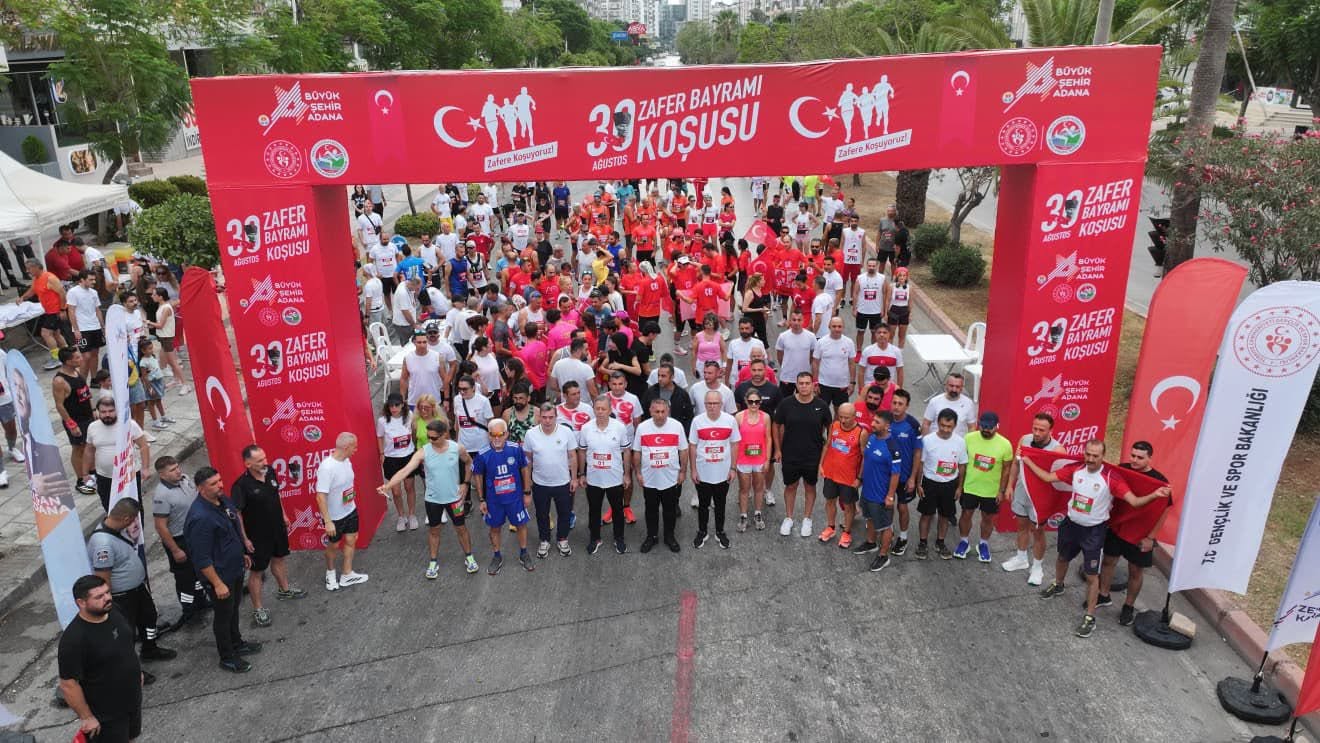 Zafer Bayramı coşkusu Adana’da koşuyla yaşanacak
