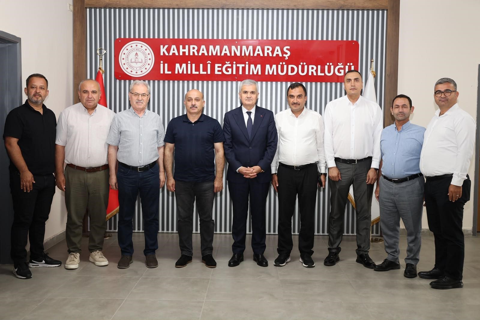 Eğitim-Bir-Sen Adana Şubesi’nden Kahramanmaraş’a dayanışma ziyareti