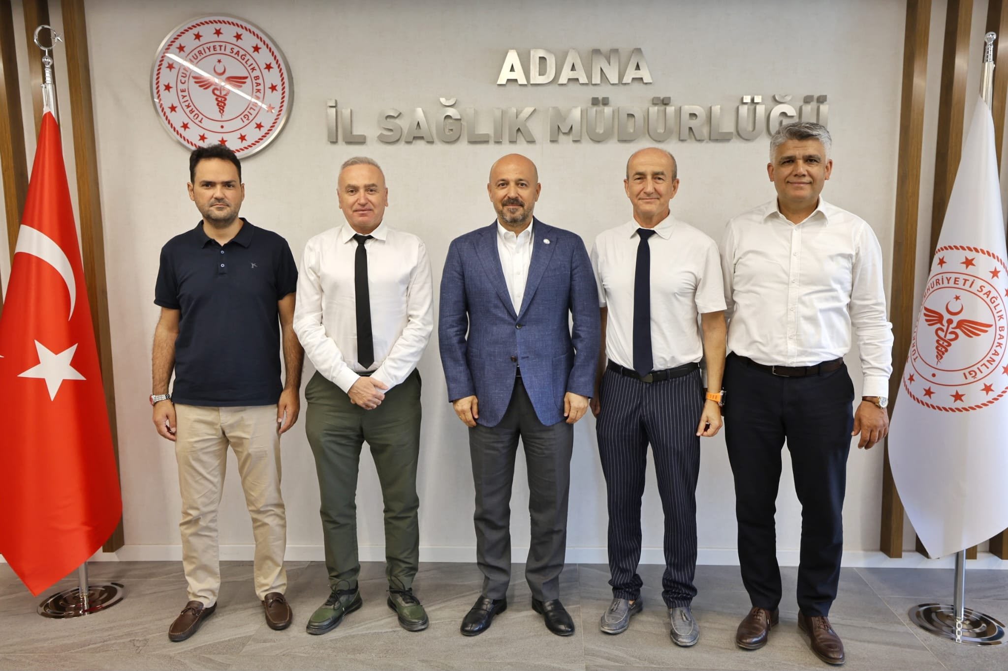 Halil Nacar, Balcalı Hastanesi yönetimini ağırladı