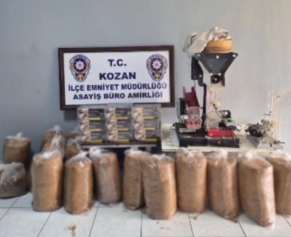 Kozan’da kaçak tütün operasyonu: 1 şüpheli tutuklandı