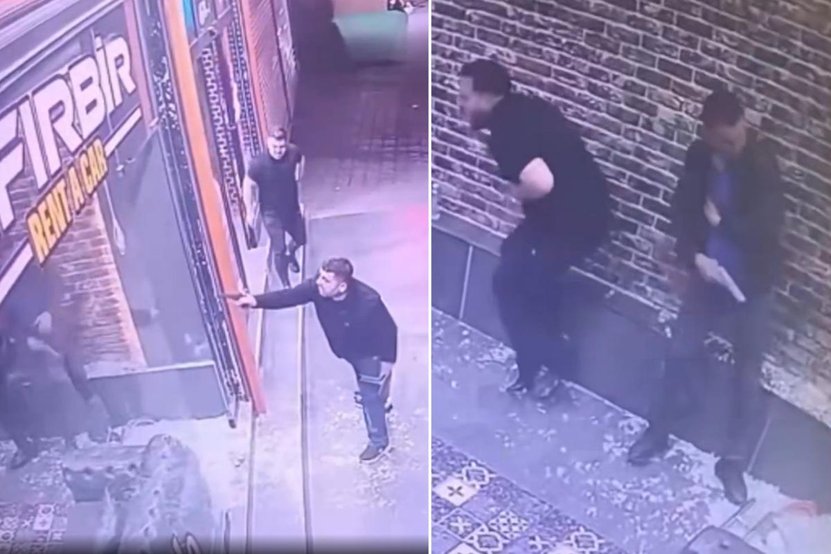 Eski polis memuru Ergün Karakaya’nın öldürüldüğü silahlı kavganın görüntüleri ortaya çıktı