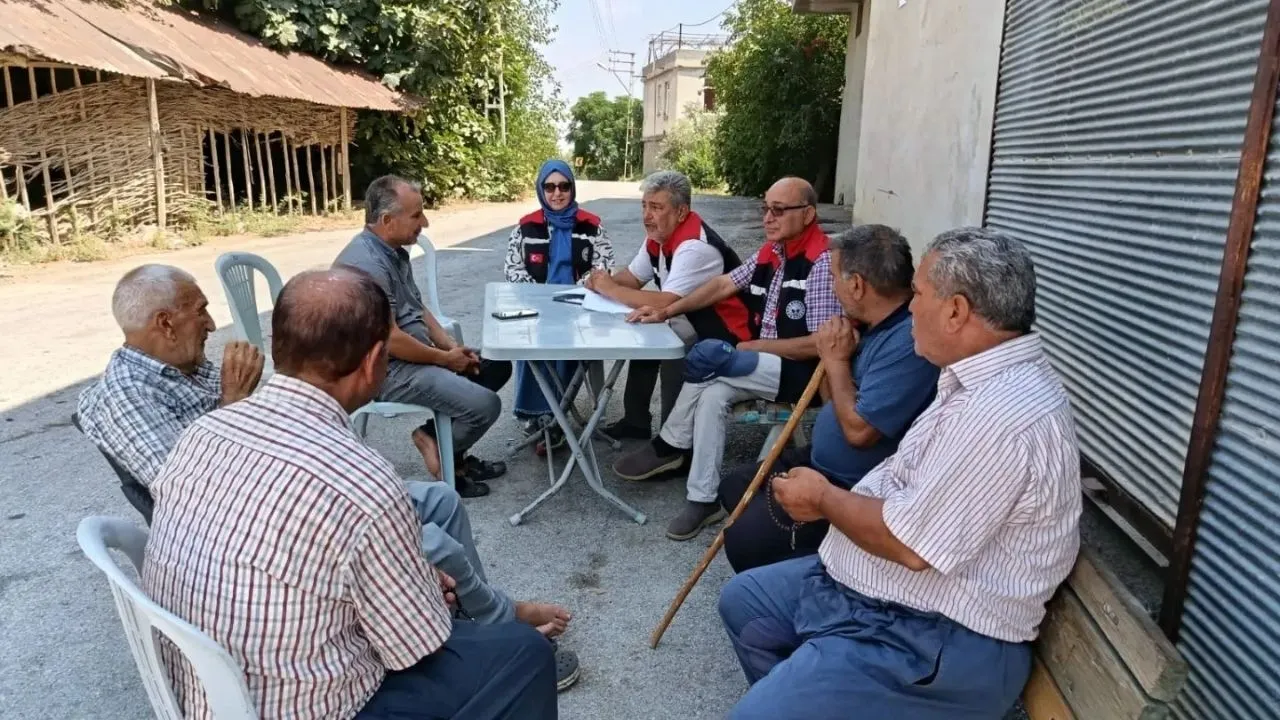 Sarıçam’da tarım alanlarında hastalık ve zararlı denetimi