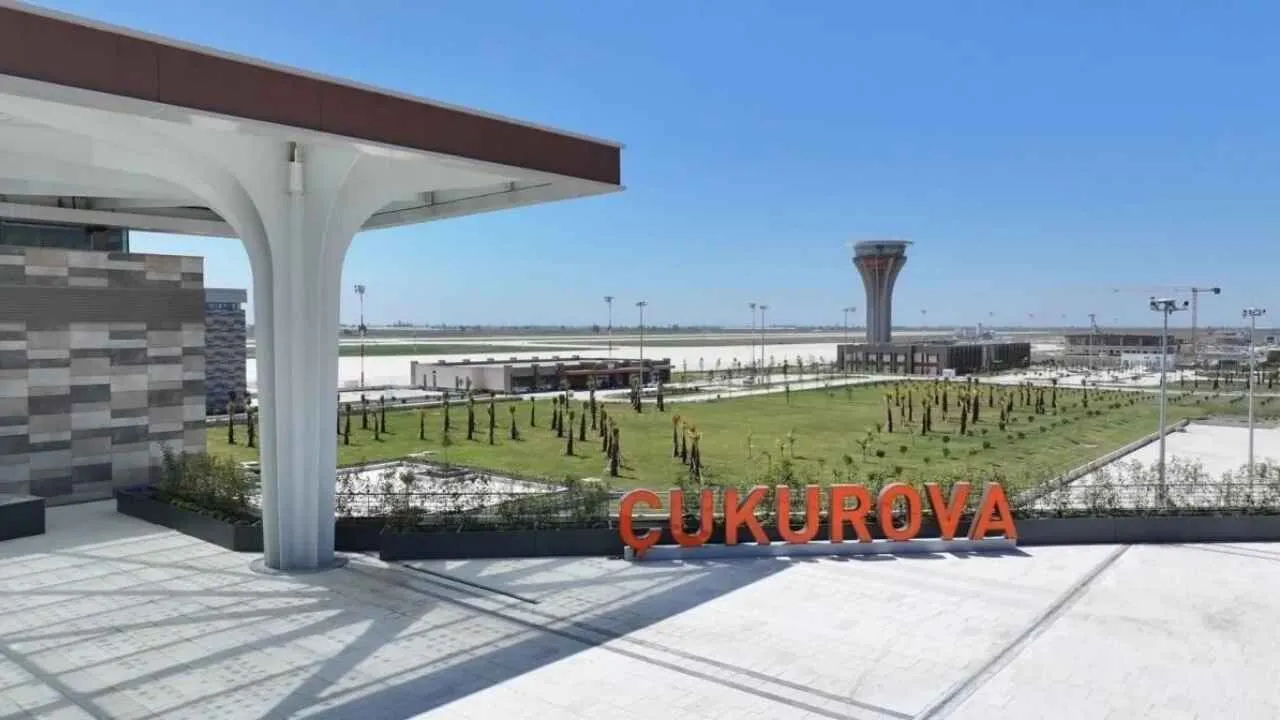 Çukurova Uluslararası Havalimanı iki yılda 10,5 milyon yolcuya hizmet verdi
