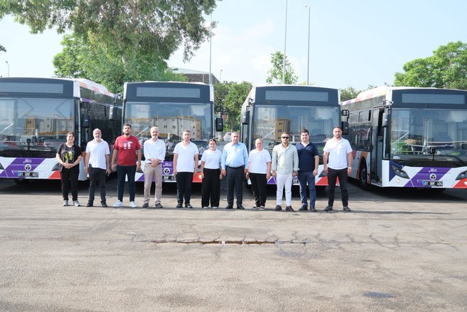 Adana’da toplu taşımaya yeni araç takviyesi