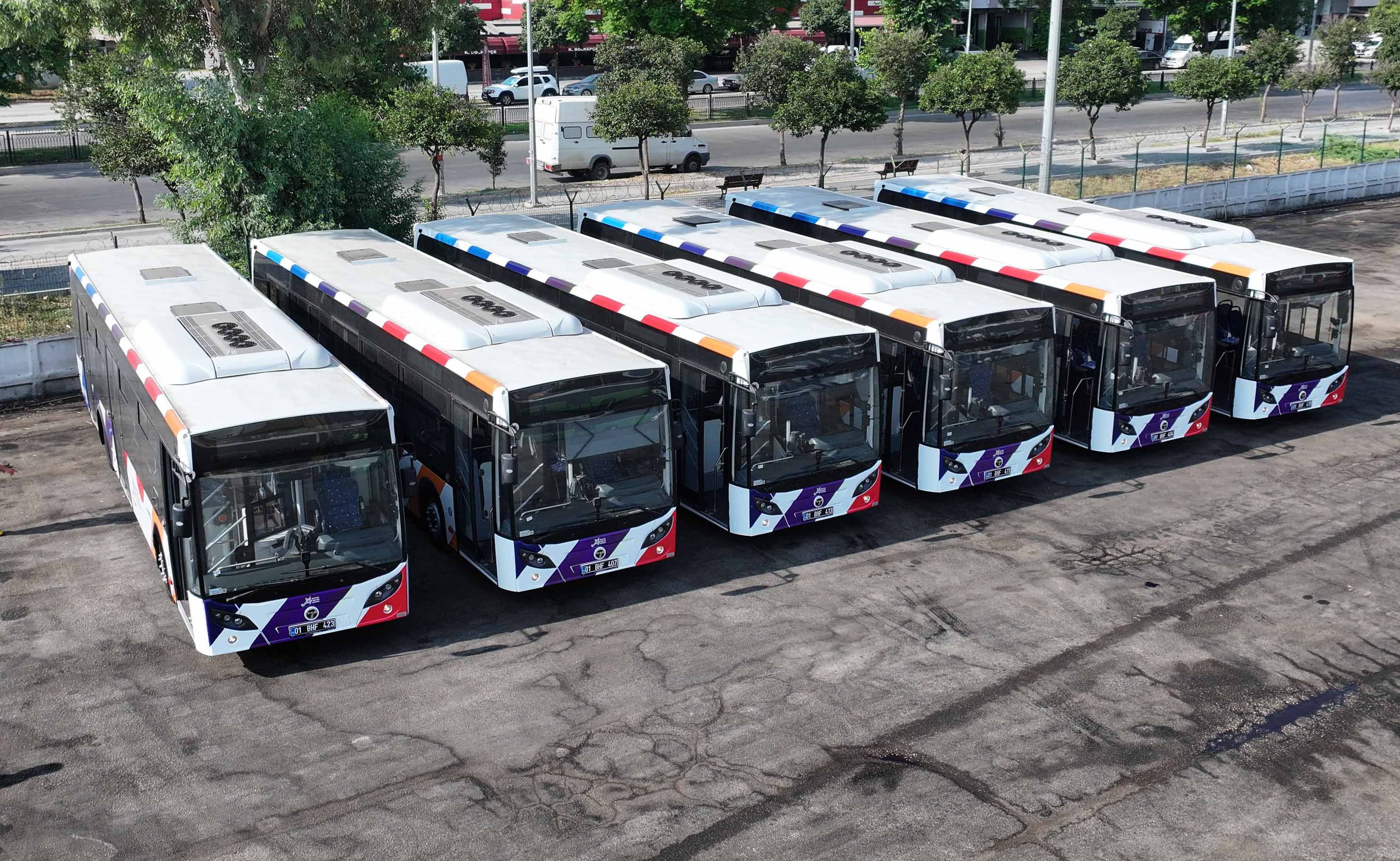 Adana Büyükşehir Belediyesi filosunu yeniliyor: 38 yeni otobüs yollara çıkacak