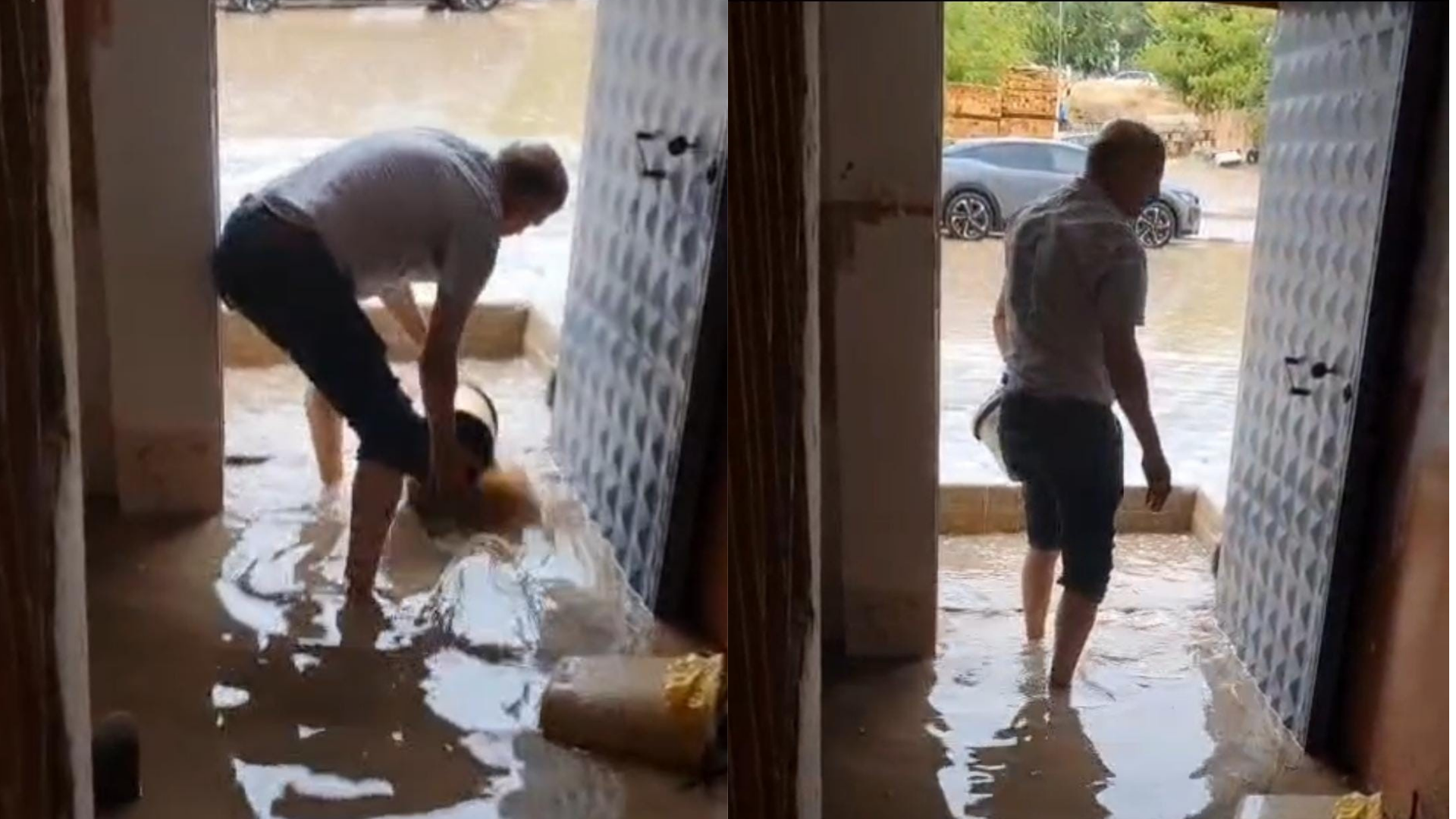 Tufanbeyli’de sağanak hayatı olumsuz etkiledi