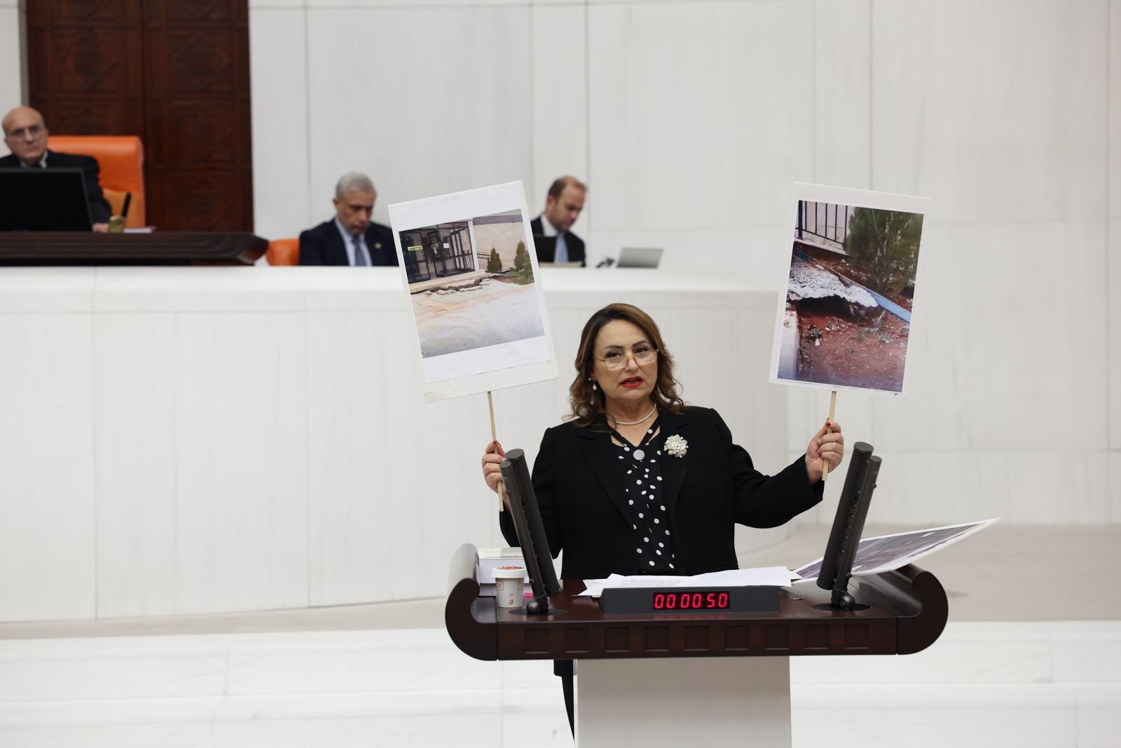 CHP Adana Milletvekili Dr. Müzeyyen Şevkin: “Tozlu raflardaki deprem raporlarını indirin!”