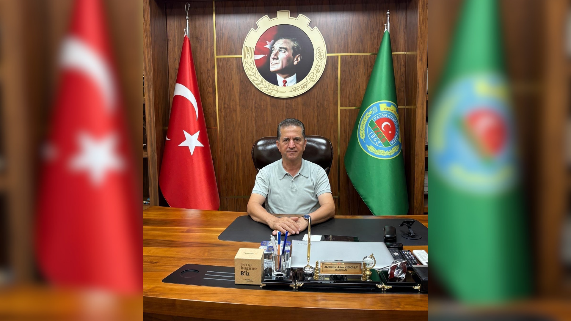 Yüreğir Ziraat Odası Başkanı Mehmet Akın Doğan: "Toprak çiftçinin en büyük sermayesidir"