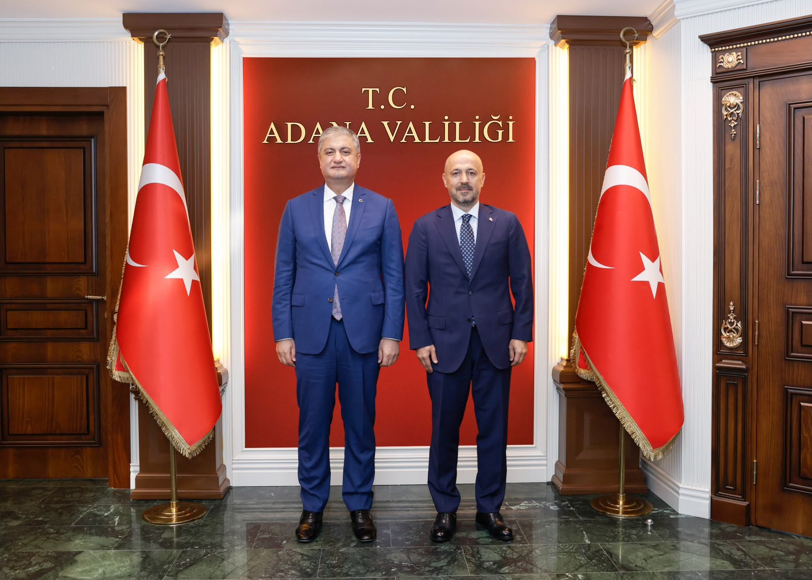 Vali Mustafa Yavuz’dan Halil Nacar’a yeni görev dönemi için başarı dileği