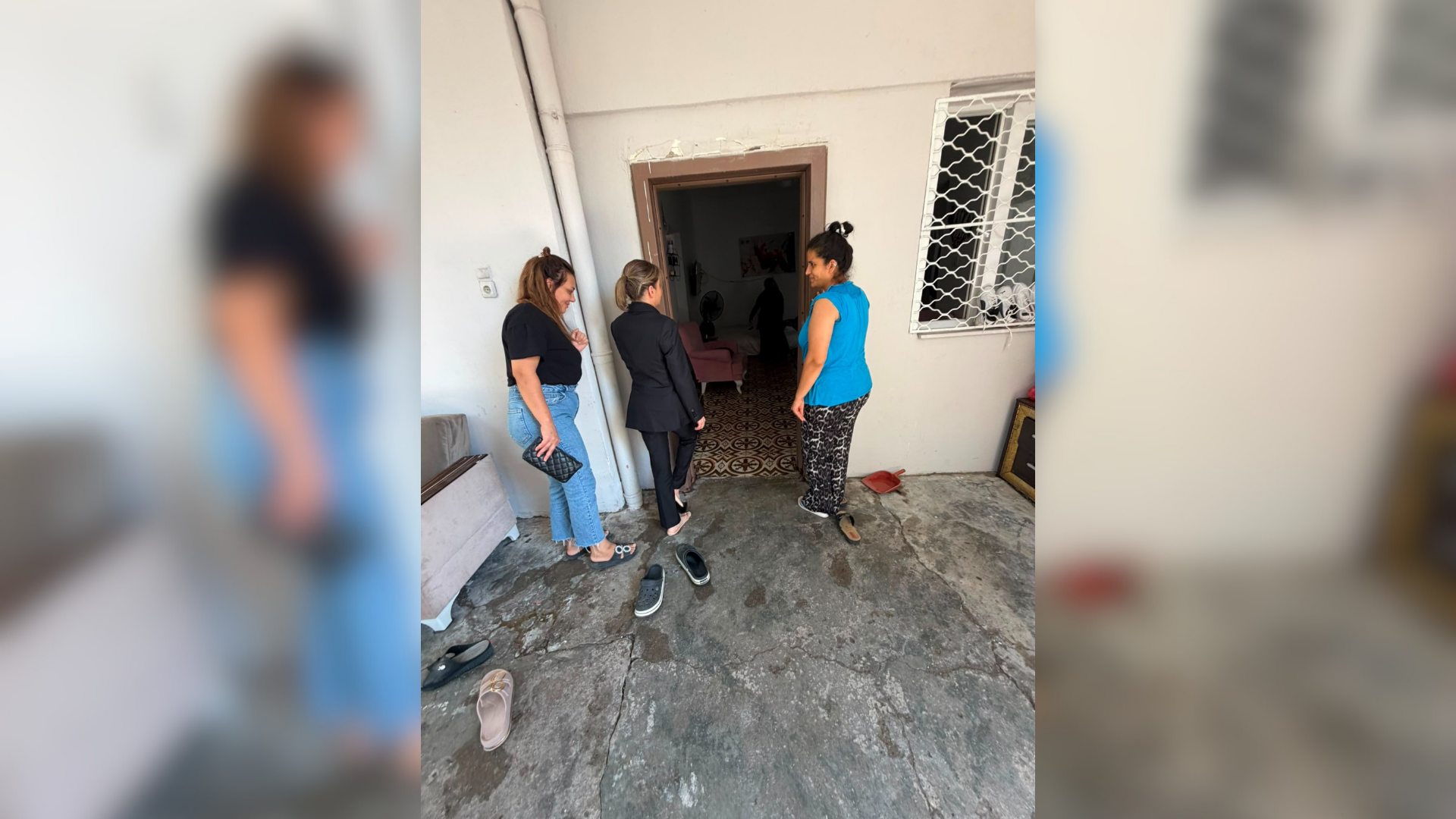 Seyhan’da zor günler geçiren aileye Filiz Kepme’den destek ziyareti