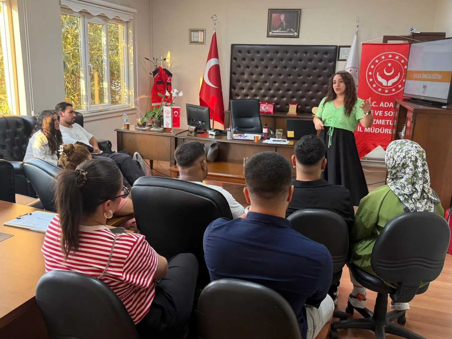 Evlilik hazırlığındaki çiftlere Ceyhan’da özel eğitim