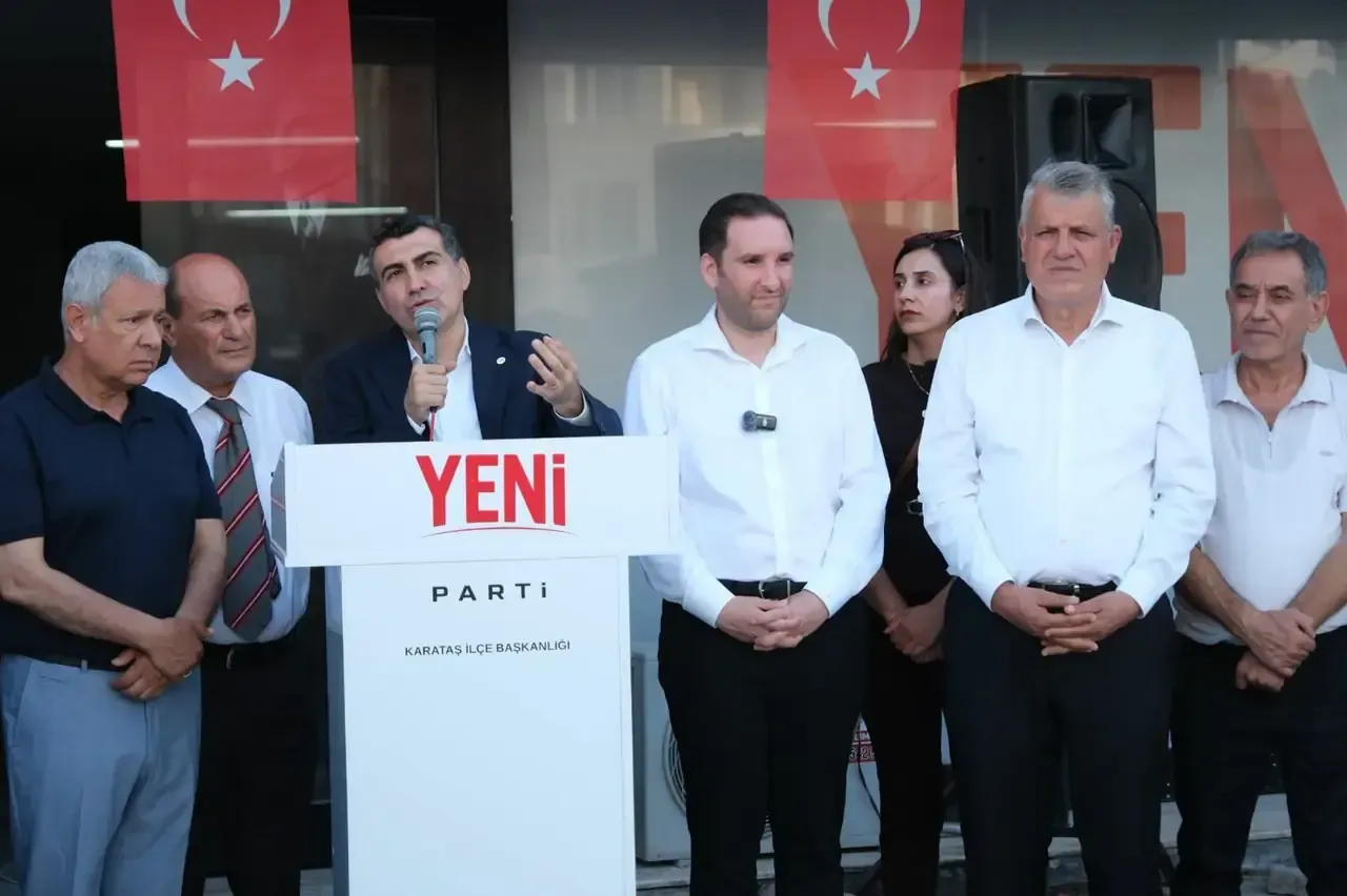 Yeni Parti Adana'da kongre takvimi belli oldu: Üyelik için kritik tarih 26 Ağustos