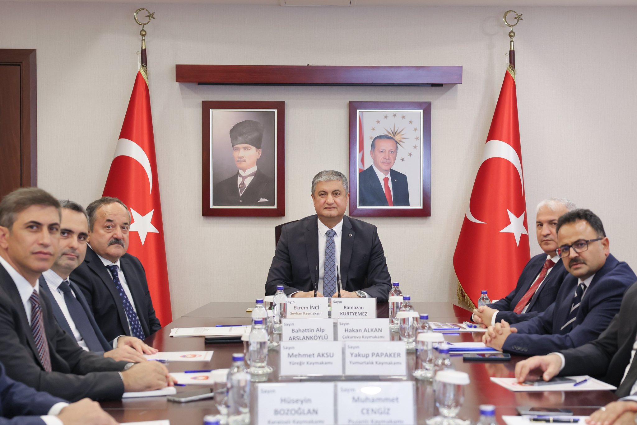 Vali Mustafa Yavuz kaymakamlarla buluştu: İlçelerin öncelikleri değerlendirildi