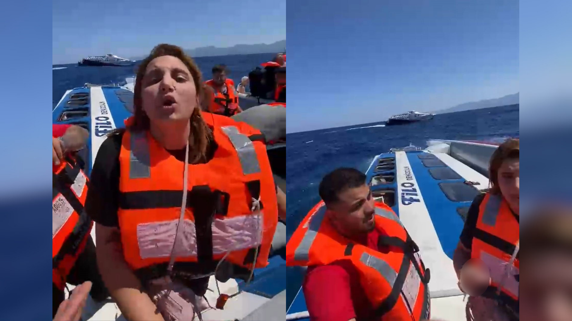 Girne’deki feribot faciasından kurtulan Adanalı gençlerin görüntüleri ortaya çıktı