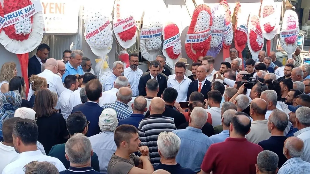 Yeni Parti Kozan İlçe Başkanlığı açıldı