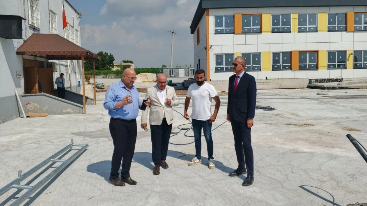 İl Milli Eğitim Müdürü Aras okullardaki hazırlıkları denetledi