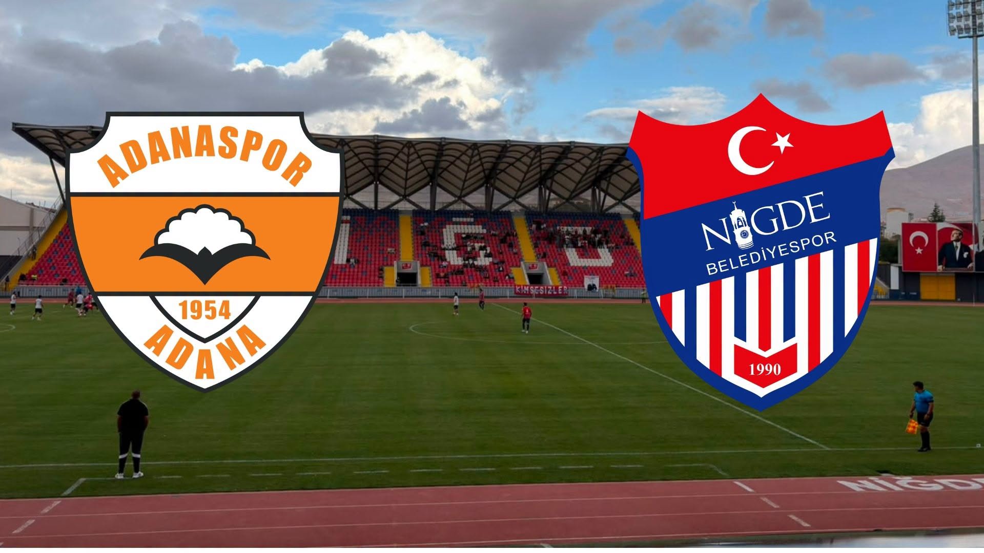 Adanaspor sezona Niğde Belediyespor mağlubiyetiyle başladı