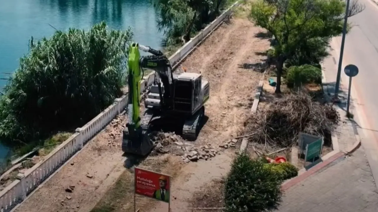 Dilberler Sekisi’nde yenileme çalışmaları sürüyor