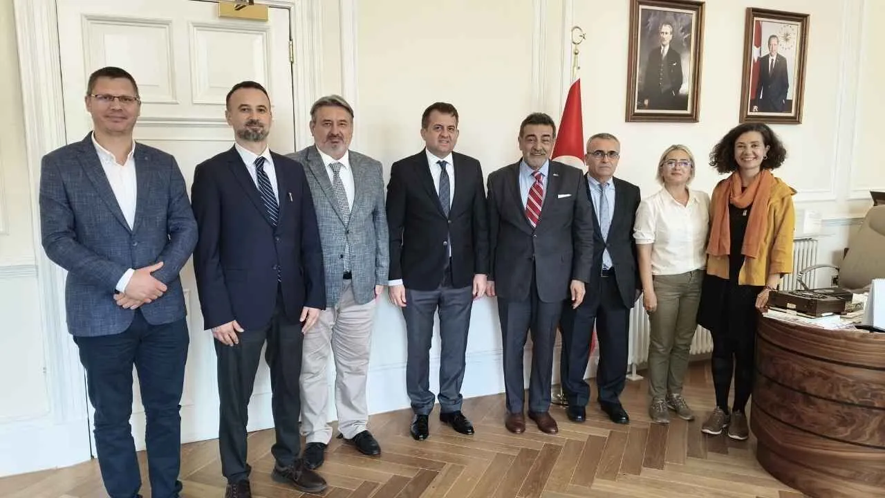 ÇÜ Rektörü Beriş’ten Edinburgh Başkonsolosluğuna ziyaret