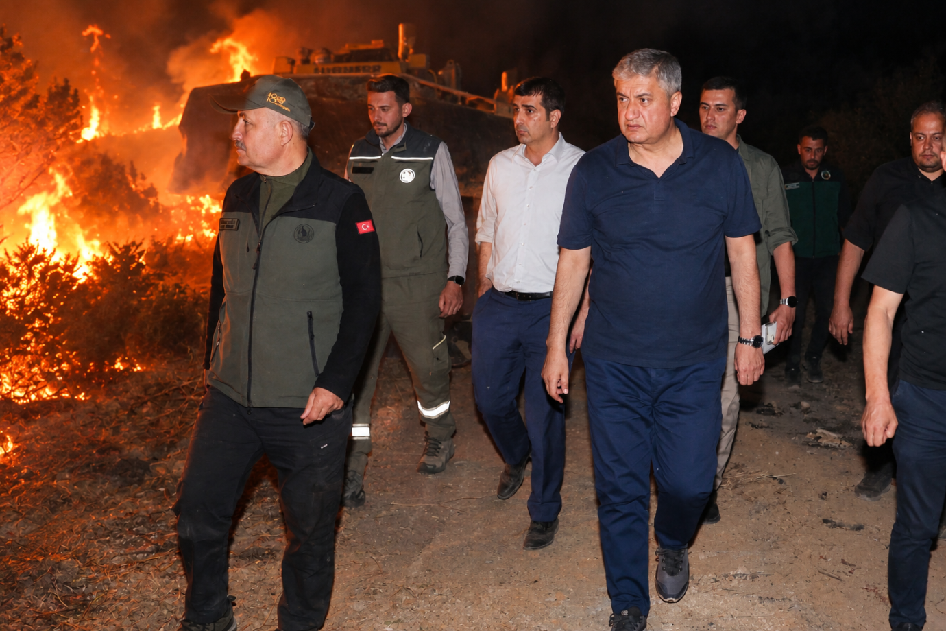 Vali Mustafa Yavuz açıkladı: Adana’daki orman yangınında 835 kişi tahliye edildi