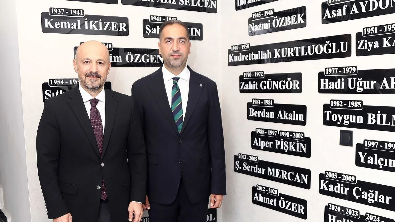 Çukurova GİAD Başkanı Pişkin’den Dr. Halil Nacar’a ziyaret
