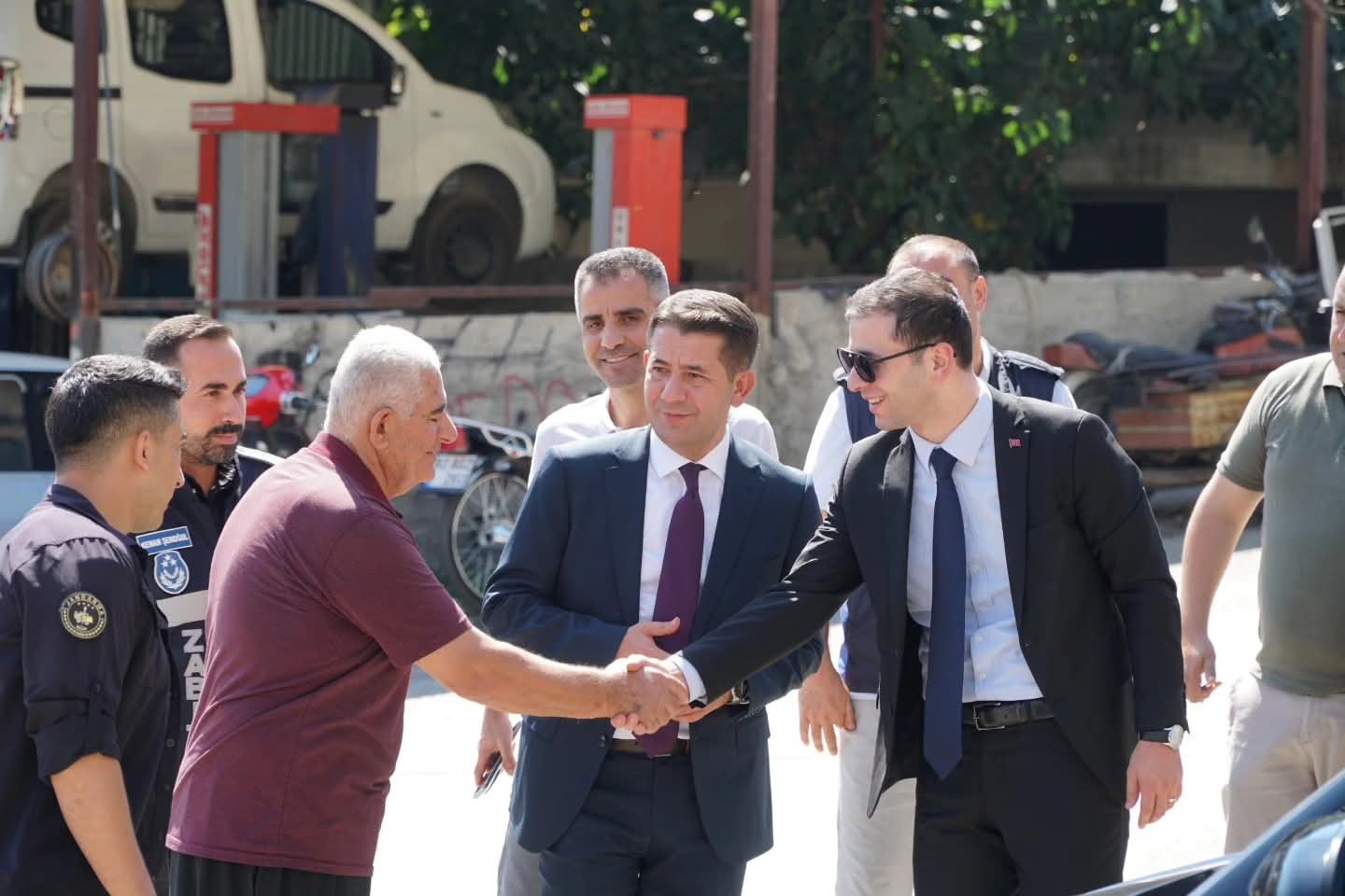 Feke'de projeler sahada değerlendirildi, esnafın talepleri dinlendi