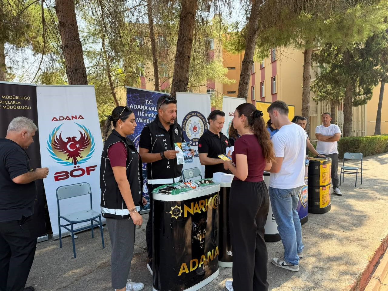 Adana’da üniversite öğrencilerine “Yeni Evim Güvenli Yurdum” bilgilendirmesi