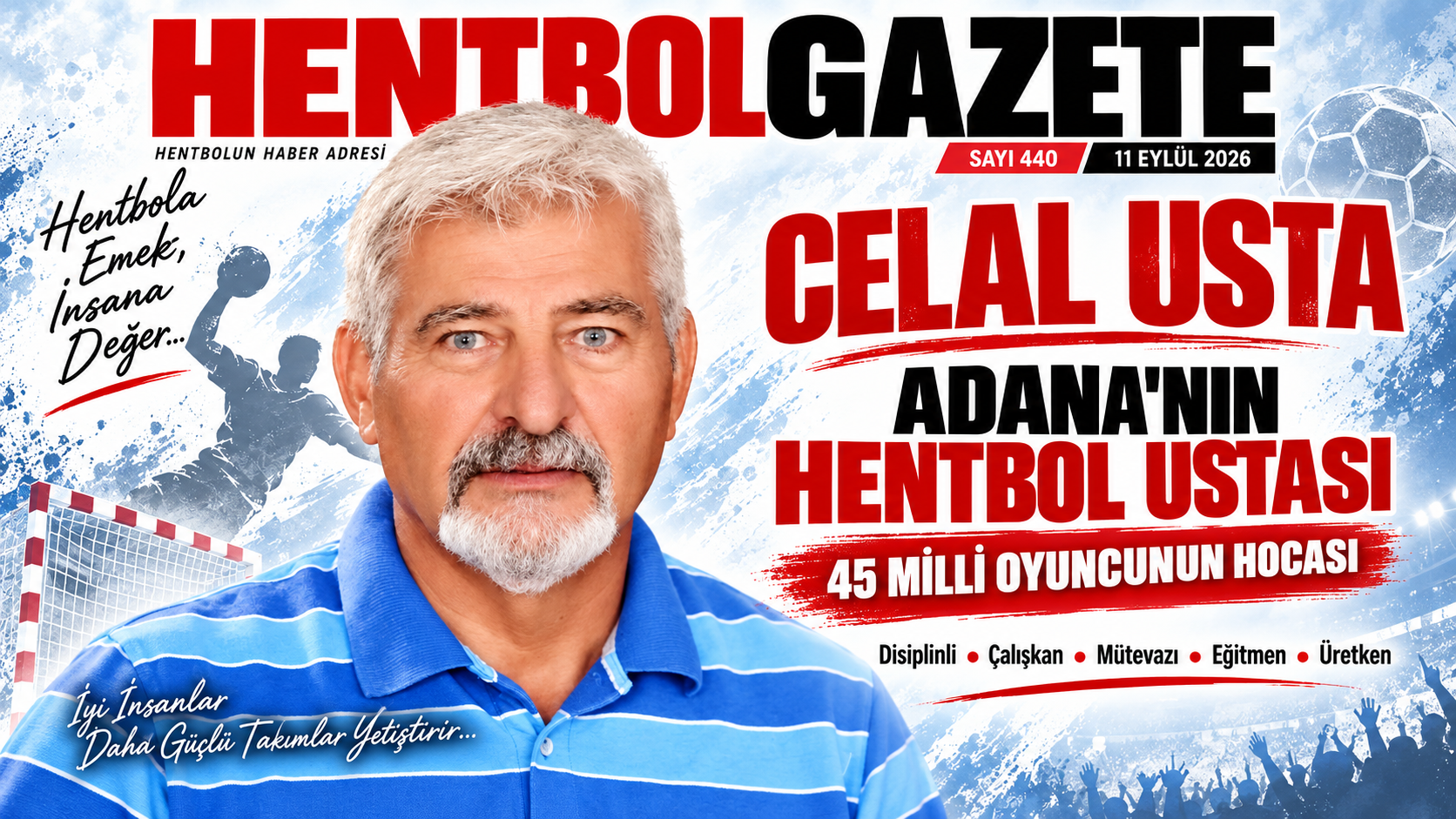 Binlerce öğrenciye dokundu, 45 milli sporcu yetiştirdi: Adana hentbolunun emektarı Celal Usta