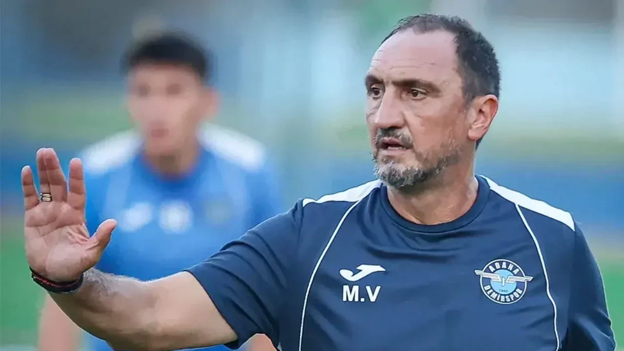Adana Demirspor’dan Michael Valkanis’e teşekkür