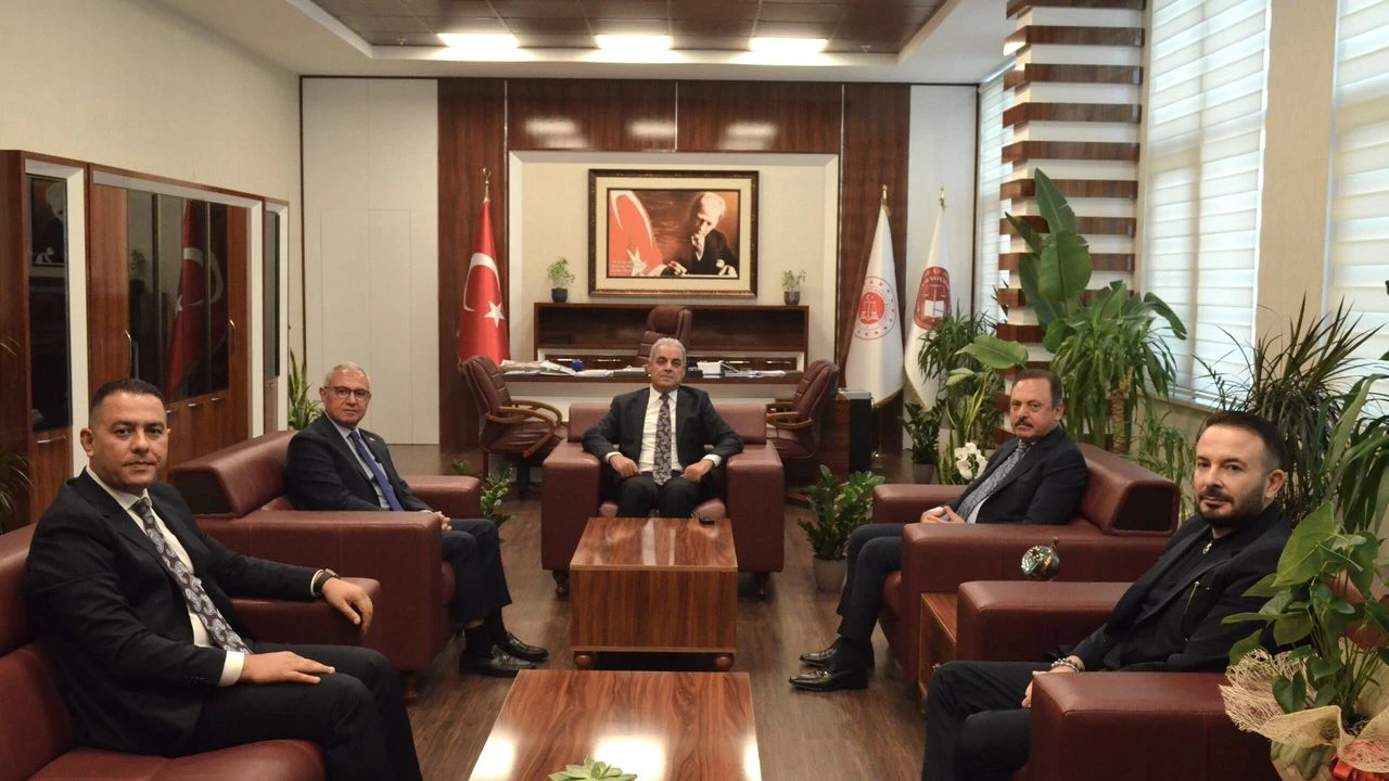 AOSB’den Başsavcı Ahmet Çelikkol’a hayırlı olsun ziyareti