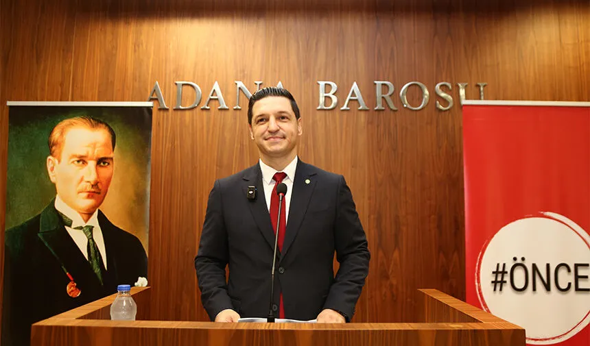 Başkan Volkan Böke, Adana Barosu seçimleri öncesi ekibini açıkladı