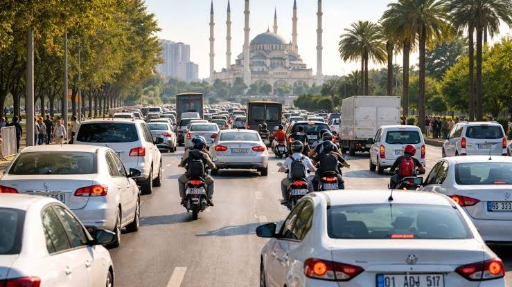 Adana’da araç sayısı 1 milyona dayandı