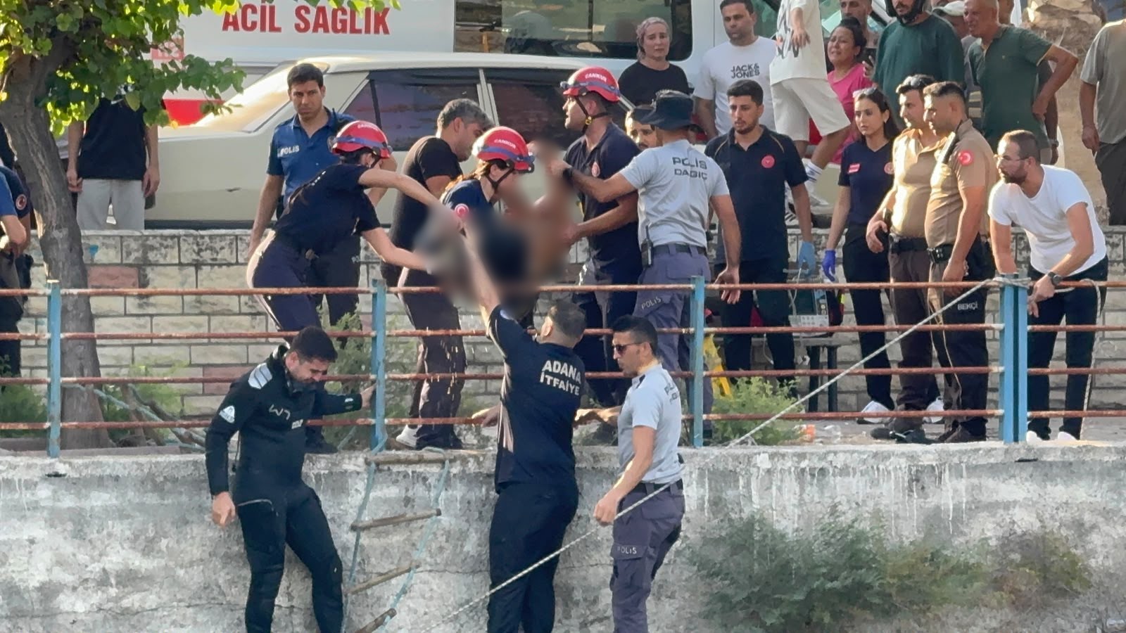 Sulama kanalına düşen genç kızın cansız bedenine ulaşıldı