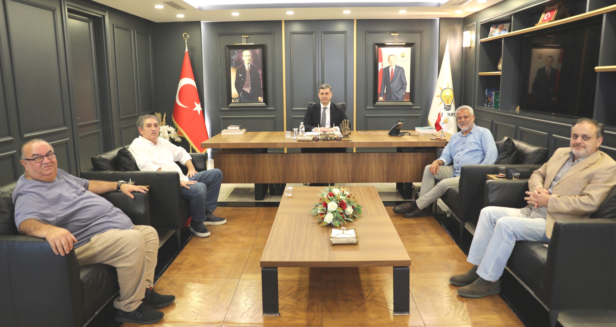 Yerel Medya Güçbirliği Platformu’ndan Mustafa Özkan’a ziyaret