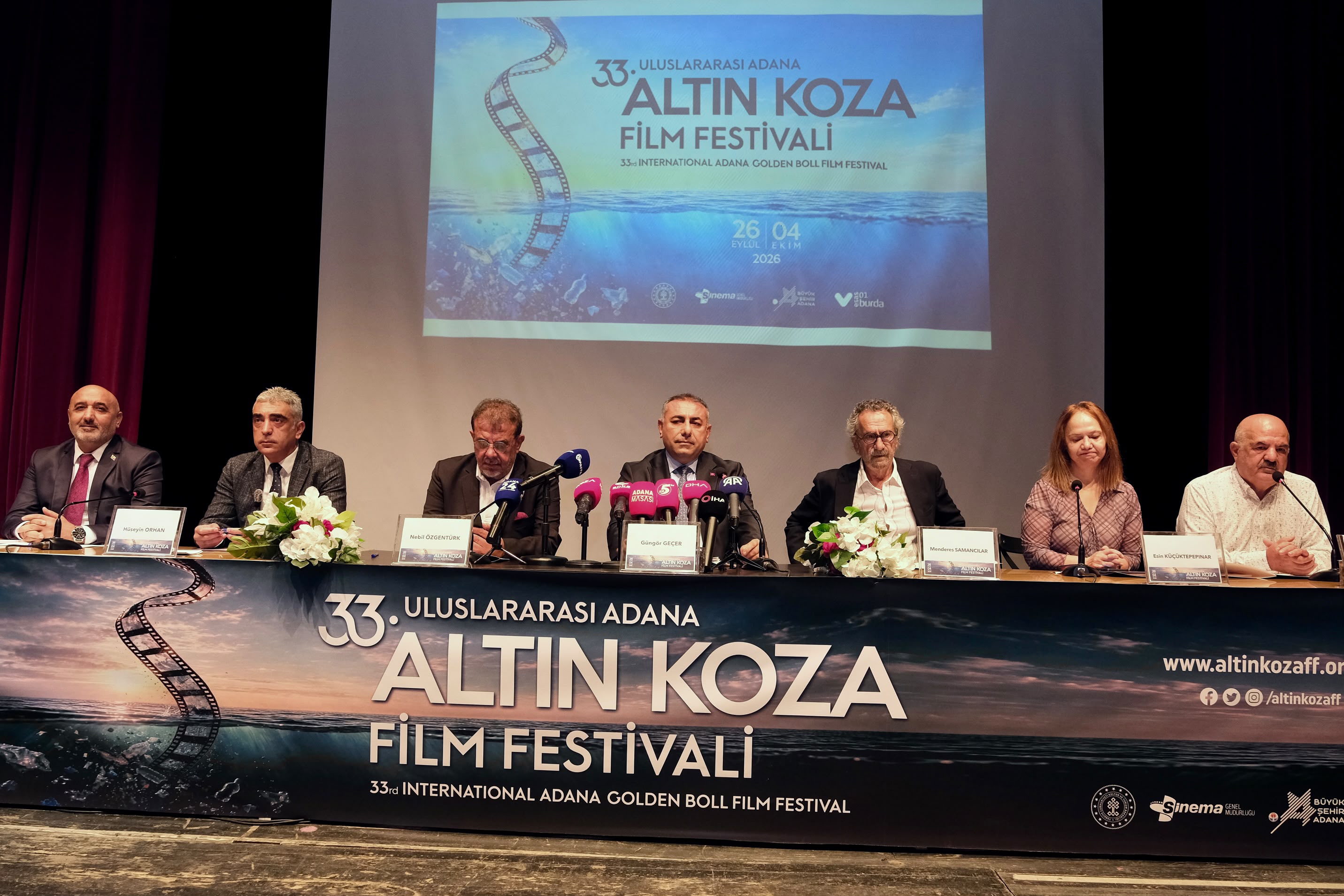 33. Uluslararası Adana Altın Koza Film Festivali basın toplantısı yapıldı