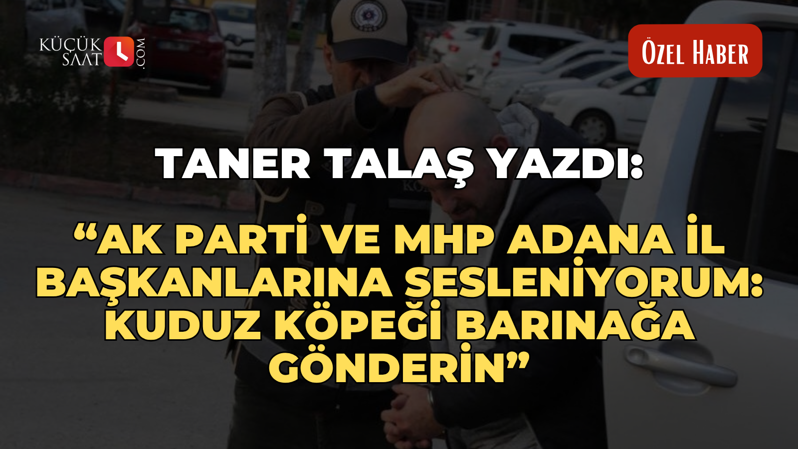 Taner Talaş yazdı: “AK Parti ve MHP Adana il başkanlarına sesleniyorum: Kuduz köpeği barınağa gönderin”